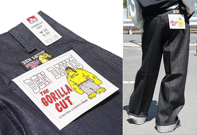 BENDAVIS ゴリラカット USA GORILLA CUT Indigo Denim – ベンデイビス公式通販サイト