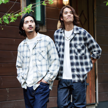 OMBRE CHECK OP COL SHIRTS