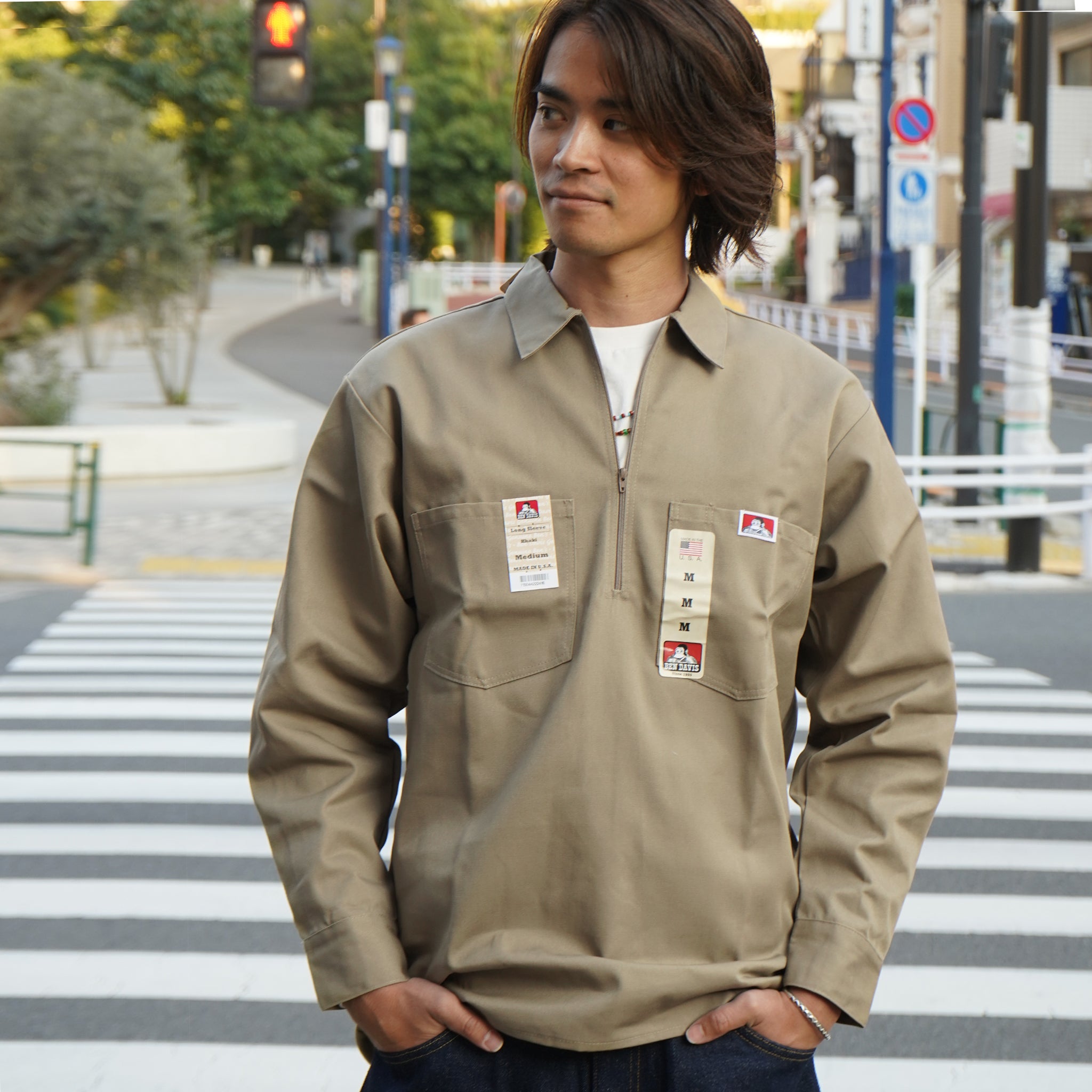 HALF ZIP LONG SLEEVE – ベンデイビス公式通販サイト