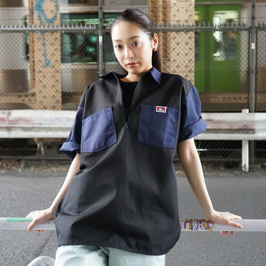 【JAPAN LIMITED MODEL】HALF ZIP SHIRTS