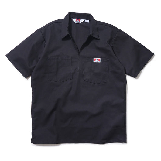USA HALF ZIP S/S SHIRT