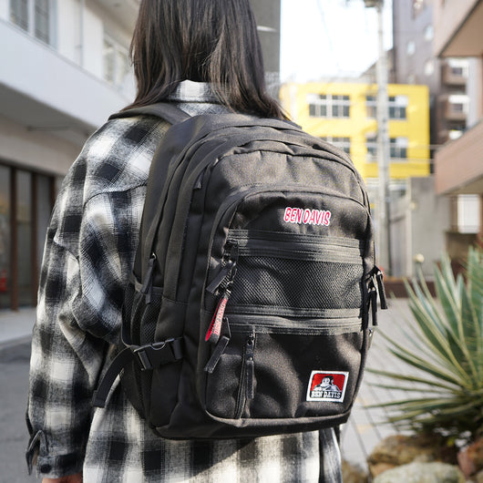 NEW MESH XL-PACK Ⅱ 32L  通学バックパック  着用