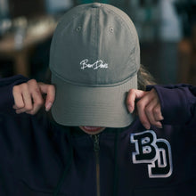 WASHED CANVAS LONG BRIM CAP(UV CUT)
