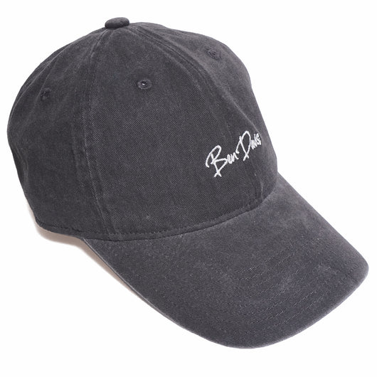WASHED CANVAS LONG BRIM CAP(UV CUT)