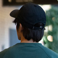 WASHED CANVAS LONG BRIM CAP(UV CUT)