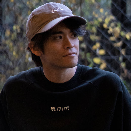 WASHED CANVAS LONG BRIM CAP(UV CUT)