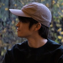 WASHED CANVAS LONG BRIM CAP(UV CUT)