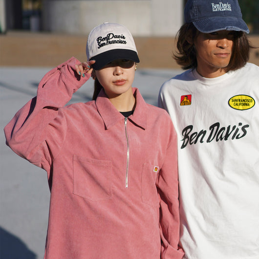 LONG BRIM COTTON CAP(UV CUT)