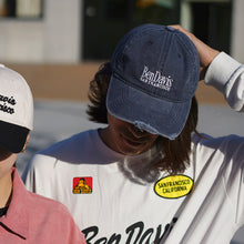 LONG BRIM DAMEGE CAP(UV CUT)