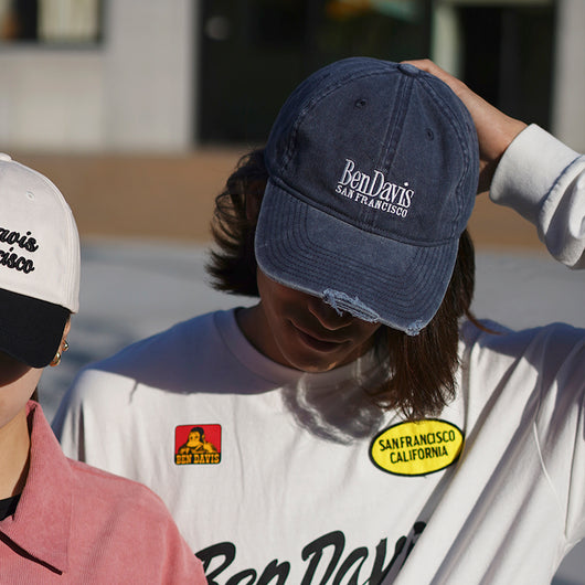 LONG BRIM DAMEGE CAP(UV CUT)