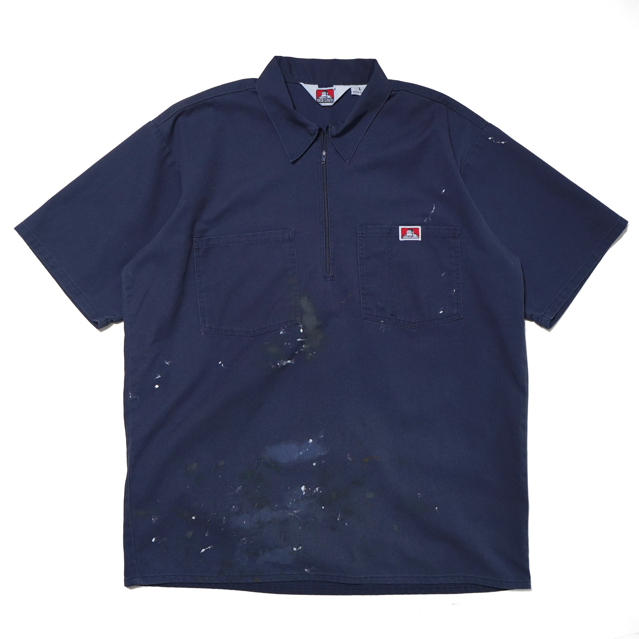 SS Half Zip Shirt〈Ben Davis Signature collection Curated by POGGY