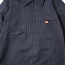 Pinstripe Half Zip Shirt〈Ben Davis 90th Anniv. Capsule collection Curated by POGGY〉