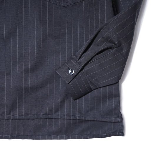 Pinstripe Half Zip Shirt〈Ben Davis 90th Anniv. Capsule collection Curated by POGGY〉