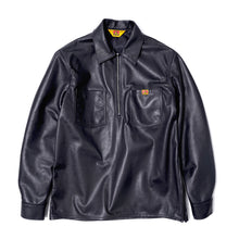 Leather Half Zip Shirt〈Ben Davis 90th Anniv. Capsule collection Curated by POGGY〉