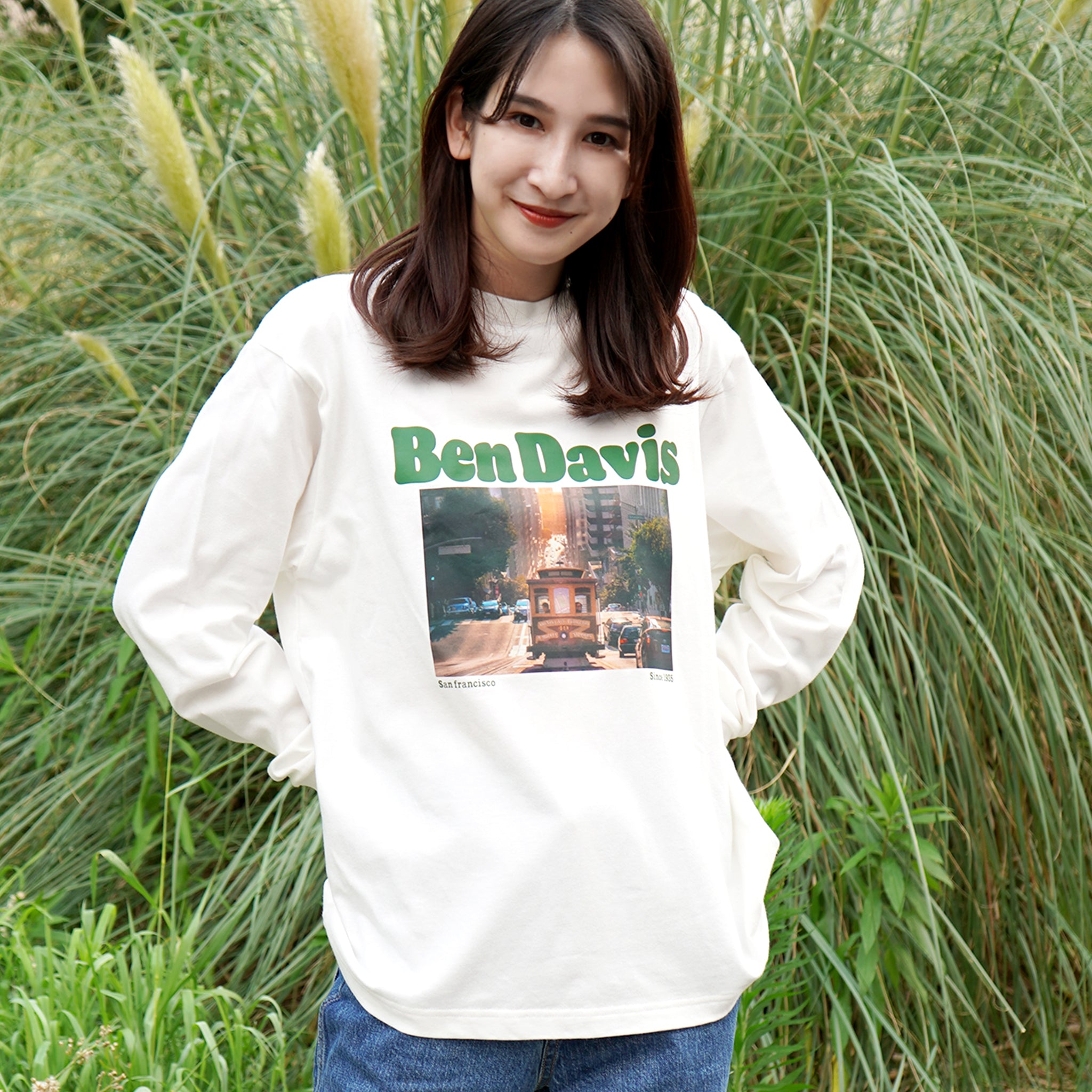LADIES PRINT LONG SLEEVE 1 – ベンデイビス公式通販サイト