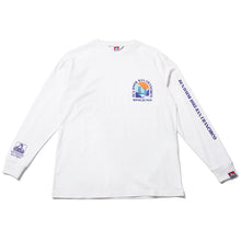 LADIES RECYCLE COTTON MIX PRINT LONG TEE