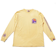 LADIES RECYCLE COTTON MIX PRINT LONG TEE