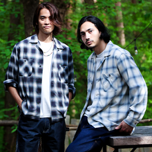 OMBRE CHECK OP COL SHIRTS