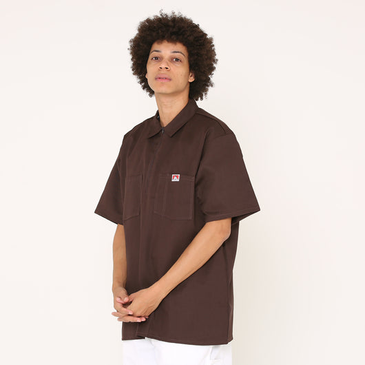 USA HALF ZIP S/S SHIRT