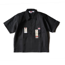 USA HALF ZIP SHORT SHIRT