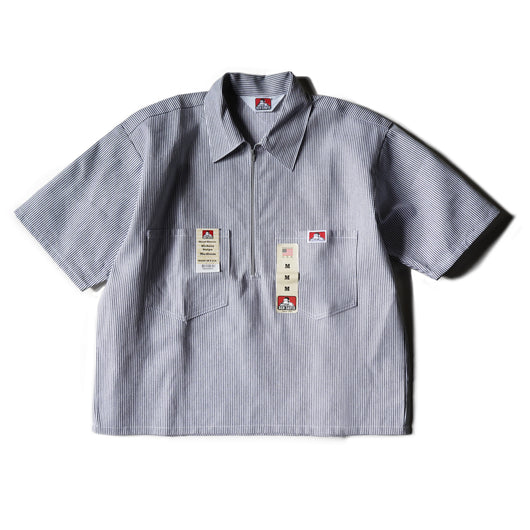 USA HALF ZIP SHORT SHIRT