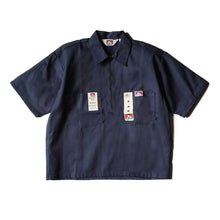 USA HALF ZIP SHORT SHIRT