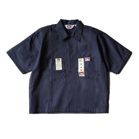 USA HALF ZIP SHORT SHIRT