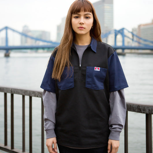 【JAPAN LIMITED MODEL】HALF ZIP SHIRTS