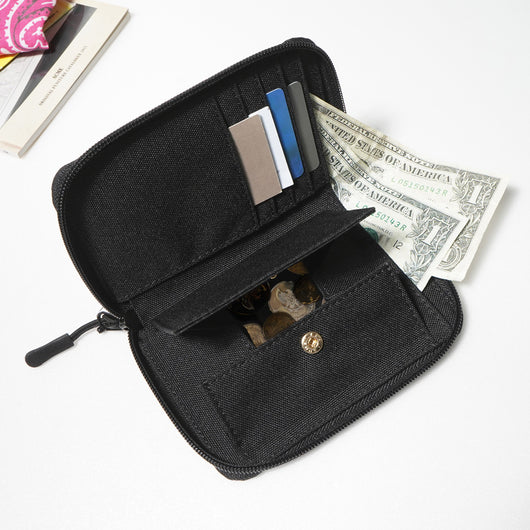 ROUND ZIP WALLET