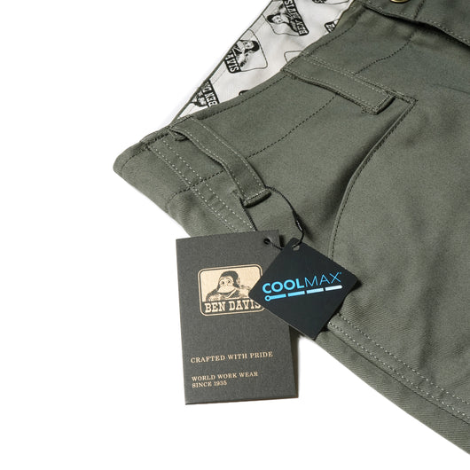 COOLMAX CROPPED WORK PANTS