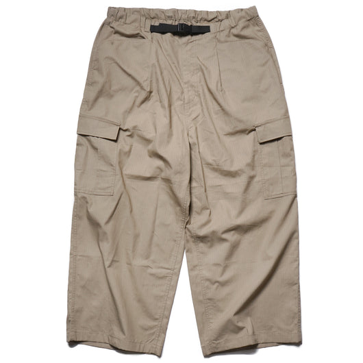 COTTON WIDE CARGO PANTS