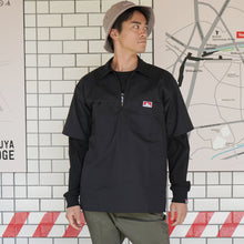 USA HALF ZIP S/S SHIRT