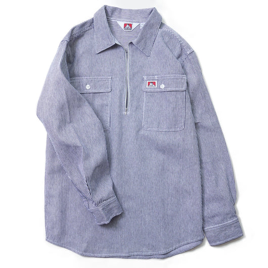 USA HEAVY WEIGHT HALF ZIP SHIRTS