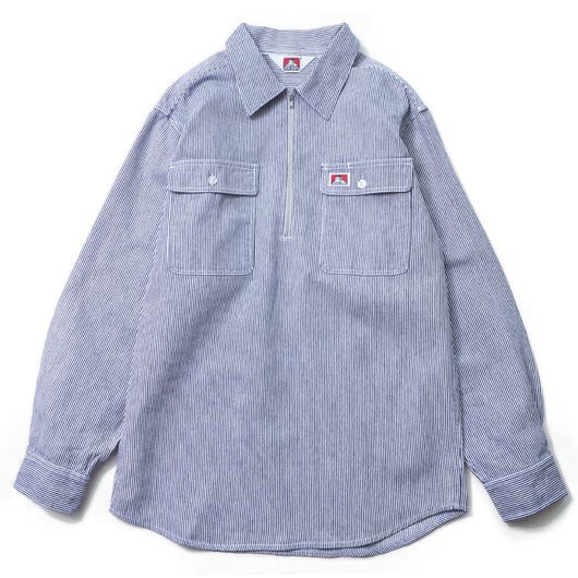USA HEAVY WEIGHT HALF ZIP SHIRTS