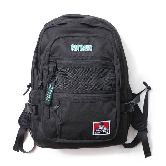 NEW MESH XL-PACK Ⅱ 32L 通学バックパック ブラックグリーン
