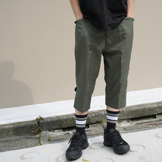 COOLMAX CROPPED WORK PANTS