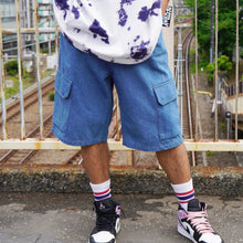 CARGO SHORTS DENIM