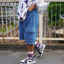 CARGO SHORTS DENIM