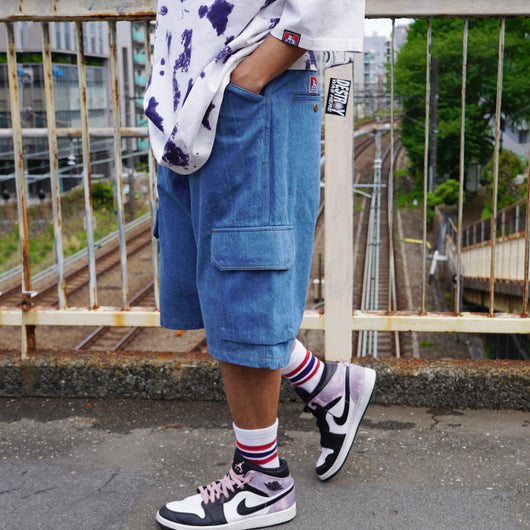 CARGO SHORTS DENIM