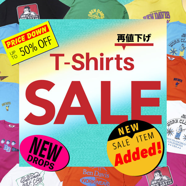 T-shirts SALE 商品追加＆割引率UP！