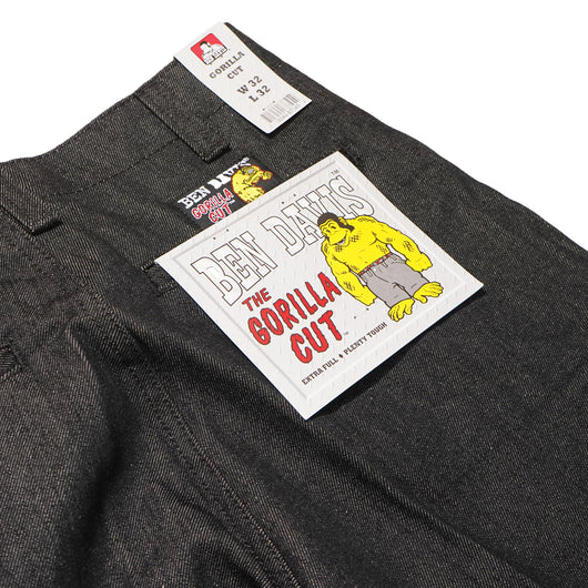 USA GORILLA CUT Black Denim