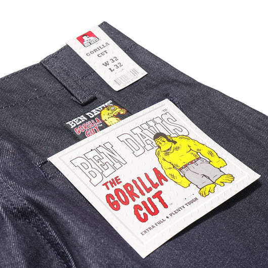 USA GORILLA CUT  Indigo Denim