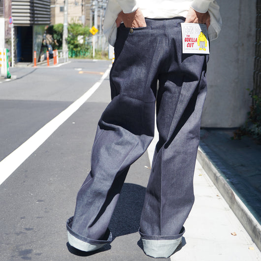 USA GORILLA CUT  Indigo Denim