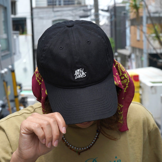 WASHED CANVAS LONG BRIM CAP(UV CUT)