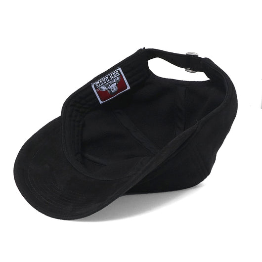 LONG BRIM SUEDE CAP