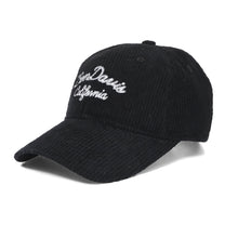 LONG BRIM CORDUROY CAP