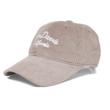 LONG BRIM CORDUROY CAP