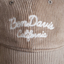 LONG BRIM CORDUROY CAP