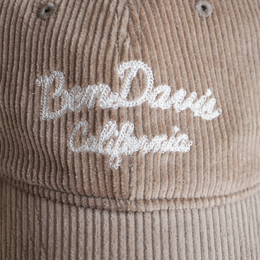 LONG BRIM CORDUROY CAP