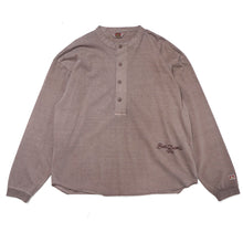 PIGMENT DYE HENRY-NECK LONG T-SHIRTS